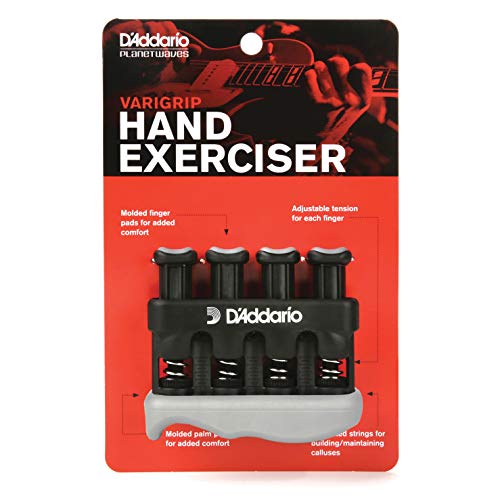 D’Addario Varigrip Hand Exerciser–Improve Dexterity and Strength in Fingers