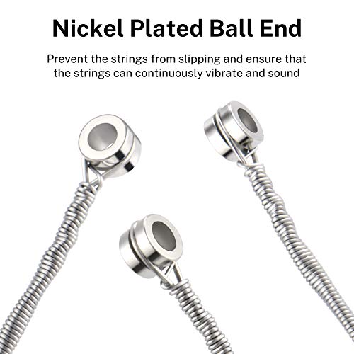 Donner Electric Guitar String Nickel, Wound High Carbon Hex Steel