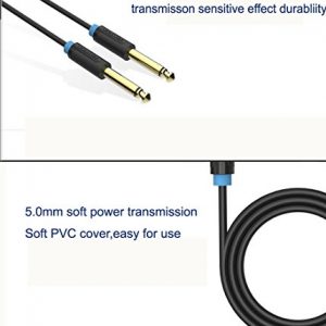 EVNSIX 10FT(6.35mm to 6.35mm) 1/4" Male to 1/4" Male Mono Jack - Image 7