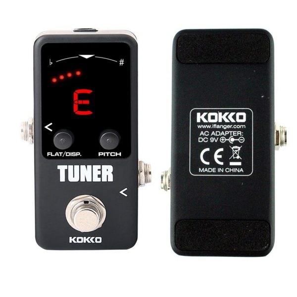 Mini Guitar Tuner Pedal - Essential Tuning Device for Guitar, Bass, Violin, Ukulele - FTN-2