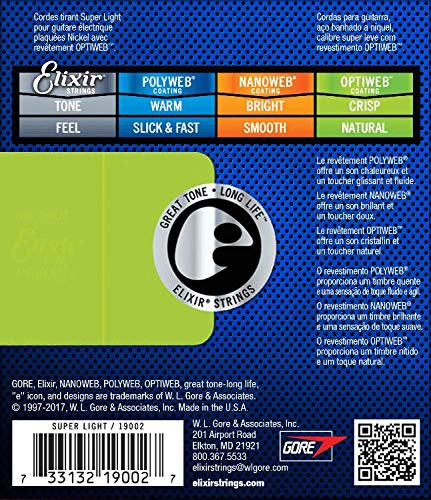 Elixir Strings Electric Guitar Strings