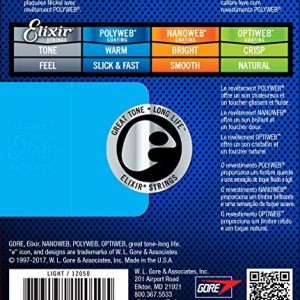 Elixir Strings Electric Guitar Strings w POLYWEB Coating - Image 2