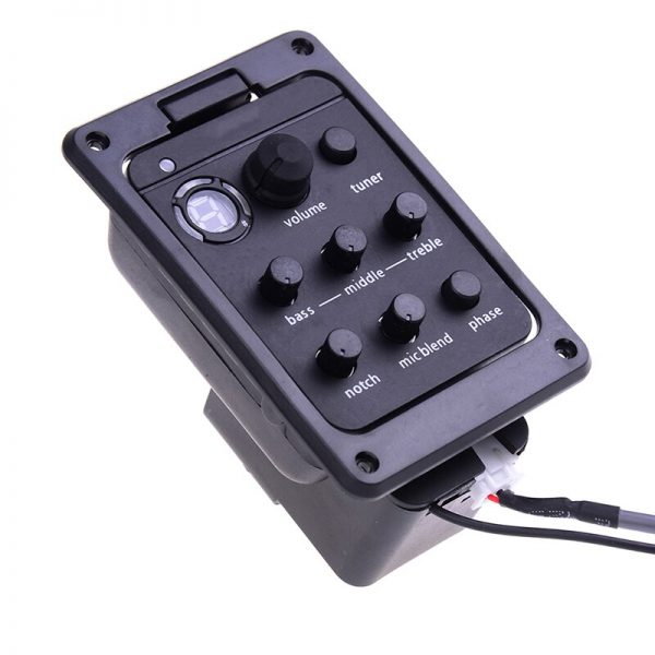 Equalizer Acoustic Guitar Preamp Piezo Pickup Guitar Tuner