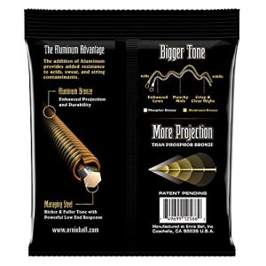 Ernie Ball Aluminum Bronze Medium Light Acoustic Set - Image 3