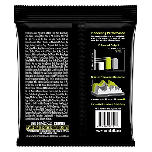 Ernie Ball Cobalt Regular Slinky Sets