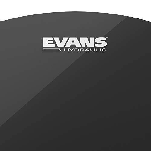 Evans Black Hydraulic Bass Drum Head