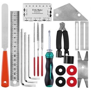 Guitar Repair Tools 20PCs Guitar Tool with String Organizer - Image 3