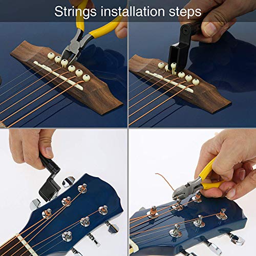 Guitar Repairing Tool Kit 26Pcs with Carry Bag for Guitar