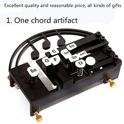 One-Key Chord Assisted Guitar Tool – Easy Chord Fingering for Beginners & Pain-Free Learning