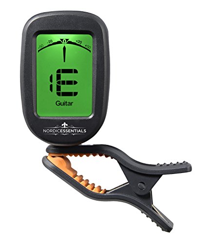 Guitar Tuner (2 Pack) for Acoustic Guitars, Violin, Ukulele