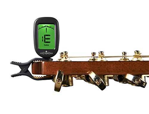 Guitar Tuner (2 Pack) for Acoustic Guitars, Violin, Ukulele