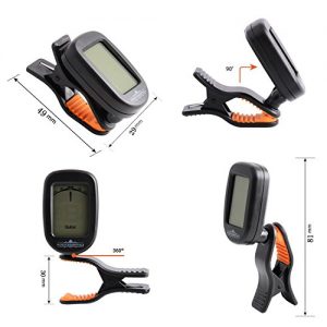 Guitar Tuner (2 Pack) for Acoustic Guitars, Violin, Ukulele - Image 8