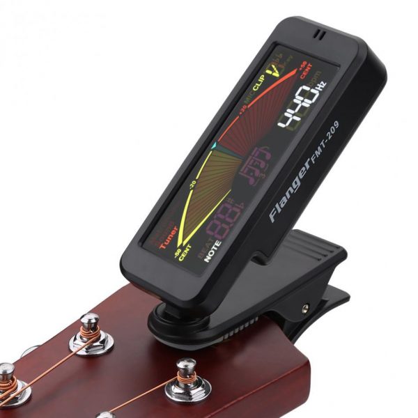 Guitar Tuner Digital Clip-on Guitar Tuner with Clip Mount