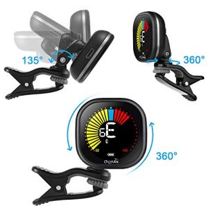 Guitar Tuner Rechargeable Clip On Tuner for Ukulele - Image 7