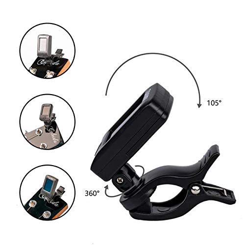 Guitar Tuner -Suitable for guitar, bass, violin, ukulele