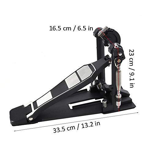 Heavy Duty Drum Pedal, Double Bass Dual Foot Kick Pedal