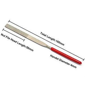 Holmer Needle Guitar Fret Nut Saddle Files Guitar Repair - Image 5