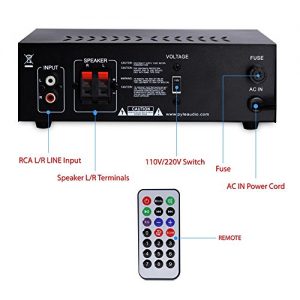Home Audio Power Amplifier System - 2x120W Dual Channel - Image 6
