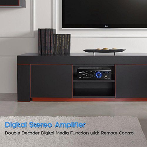 Home Audio Power Amplifier System - 2x120W Dual Channel