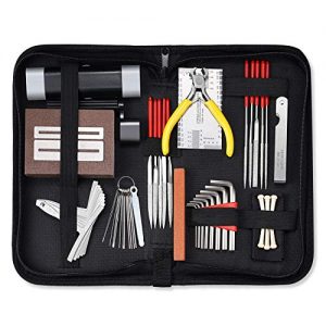 Complete MIFOGE 45-Piece Guitar Repair Tool Kit – The Ultimate Maintenance Set for Guitars, Basses, Ukuleles & More - Image 7