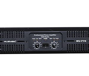 MUSYSIC Professional 2 Channel, 7000 Watts DJ PA Power Amplifier - Image 4