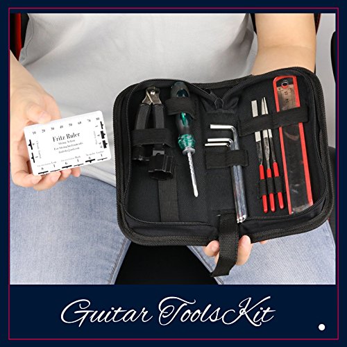 Medeer Guitar Tools Kit, Musician's Repair Maintenance Accessories Set