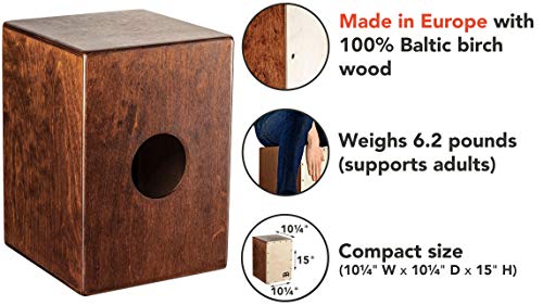 Meinl Cajon Box Drum with Internal Snares