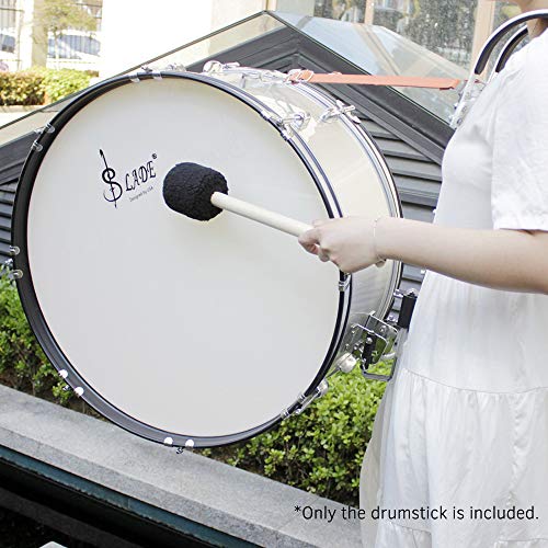 Muslady Drumsticks Concert Bass Drum, Mallet Stick Beater