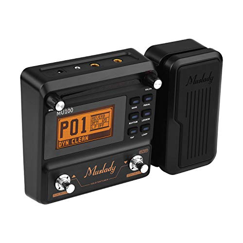Pedal,Guitar Multi-effects Processor,Muslady Electric Guitar