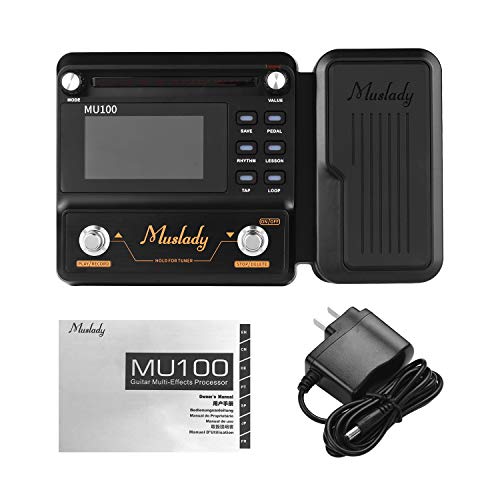 Pedal,Guitar Multi-effects Processor,Muslady Electric Guitar