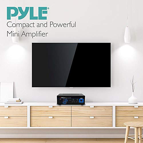 Pyle 2x120 Watt Home Audio Speaker Power Amplifier – Dual Channel Stereo Receiver for Theater & Music 🎶🔊