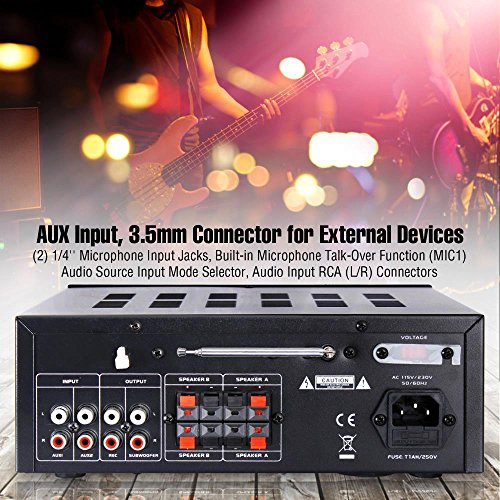 Pyle Upgraded Karaoke Bluetooth, Channel Home Audio Sound