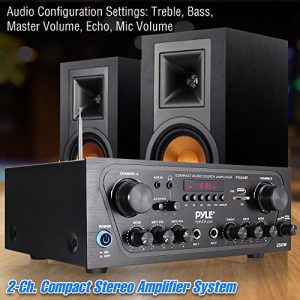 Pyle Upgraded Karaoke Bluetooth, Channel Home Audio Sound - Image 4