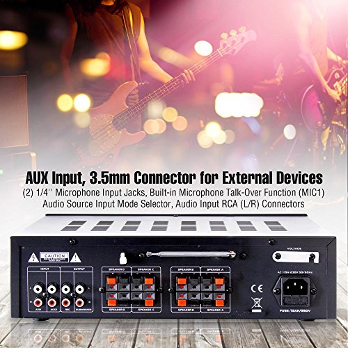Pyle Wireless Karaoke Bluetooth Stereo Receiver