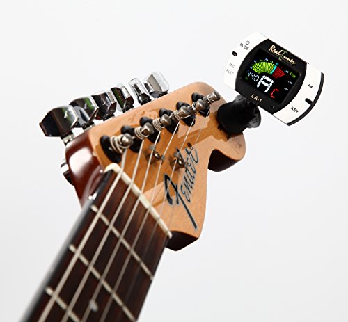 Real Tuner - Chromatic Clip-on Tuner for Guitar, Bass, Violin, Ukulele