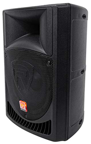 8-Inch Powered DJ PA Speaker System - Unleash 400 Watts of Dynamic Sound for Your Event!