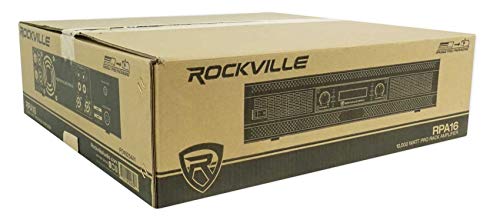 Rockville RPA16 10000 Watt Peak / 3000w RMS, 2 Channel Power Amplifier