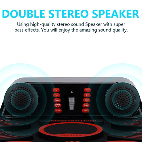 Roll-Up Drum Kit Portable Electronic Drum Set