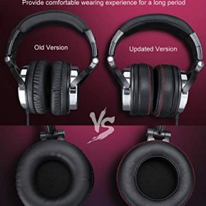 Vogek Studio Headphones with 6.6ft XLR Cable - Exceptional Sound for DJ, Electric Drum, Piano, Guitar AMP - Image 7