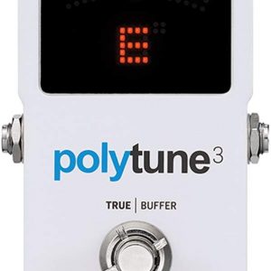 TC Electronic PolyTune 3 Polyphonic LED Guitar Tuner Pedal with Built-in Buffer - Image 4