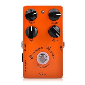 USA Digital Overdrive Guitar Effect Pedal with 4 Control Knobs (CP-18)