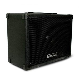 Vault Fury 30 Watt Digital Guitar Combo Amplifier with Effects & 36 Drum Patterns – AUX Input, Headphone Out, 3-Band Equalizer - Image 4