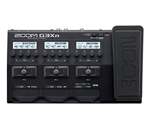 Zoom G3Xn Guitar Multi-Effects Processor with Expression Pedal