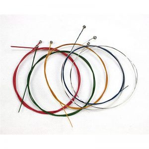 Rainbow Colorful Guitar Strings E-A Acoustic Folk Guitar Classic