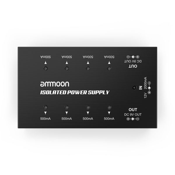 Compact Size Guitar Effect Power Supply