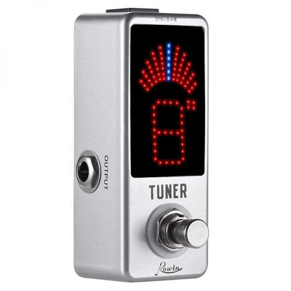 Guitar Chromatic Tuner Pedal Ture Bypass