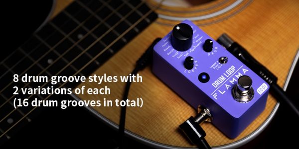 Pedal Guitar Drum Loop Effects Tap Tempo