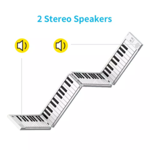Portable 88-Key Piano Keyboard: The perfect musical companion for the beginner, college student, and on-the-go musician