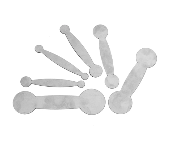 6-Piece Clarinet Flat Pad Leveling Tool Set for Woodwind Instrument Repair