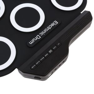 Powerful Sound, Portable Convenience: The USB Rechargeable Roll-Up Drum Set - Image 3
